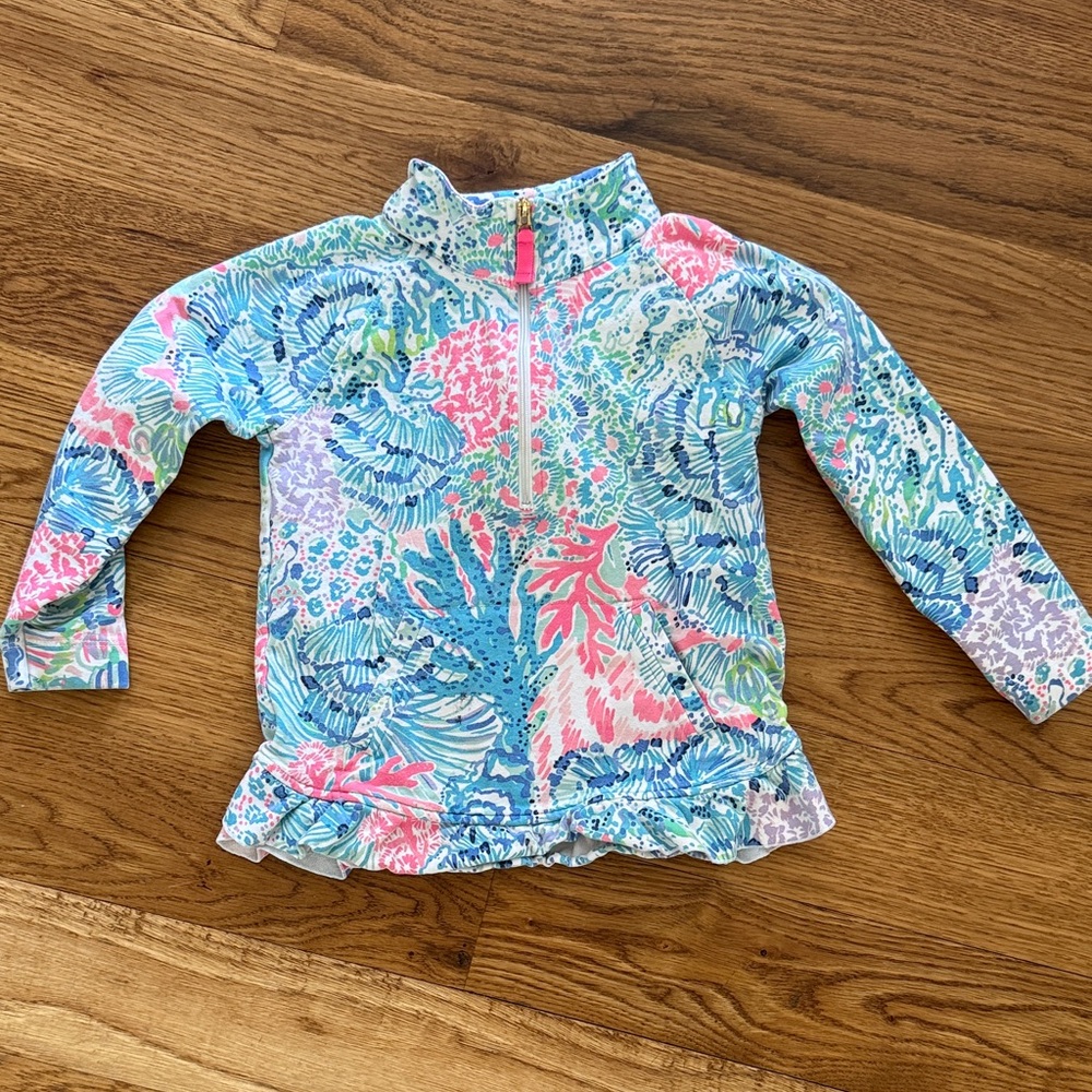 Lilly Pulitzer Kids Quarter Zip